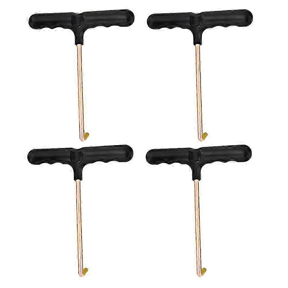 4pcsスケートレースタイトナーアイスホッケースケートレースタイトナーツールアイアンシューレースタイトナーホッケースケートブーツレースフックアイススケートブーツ用