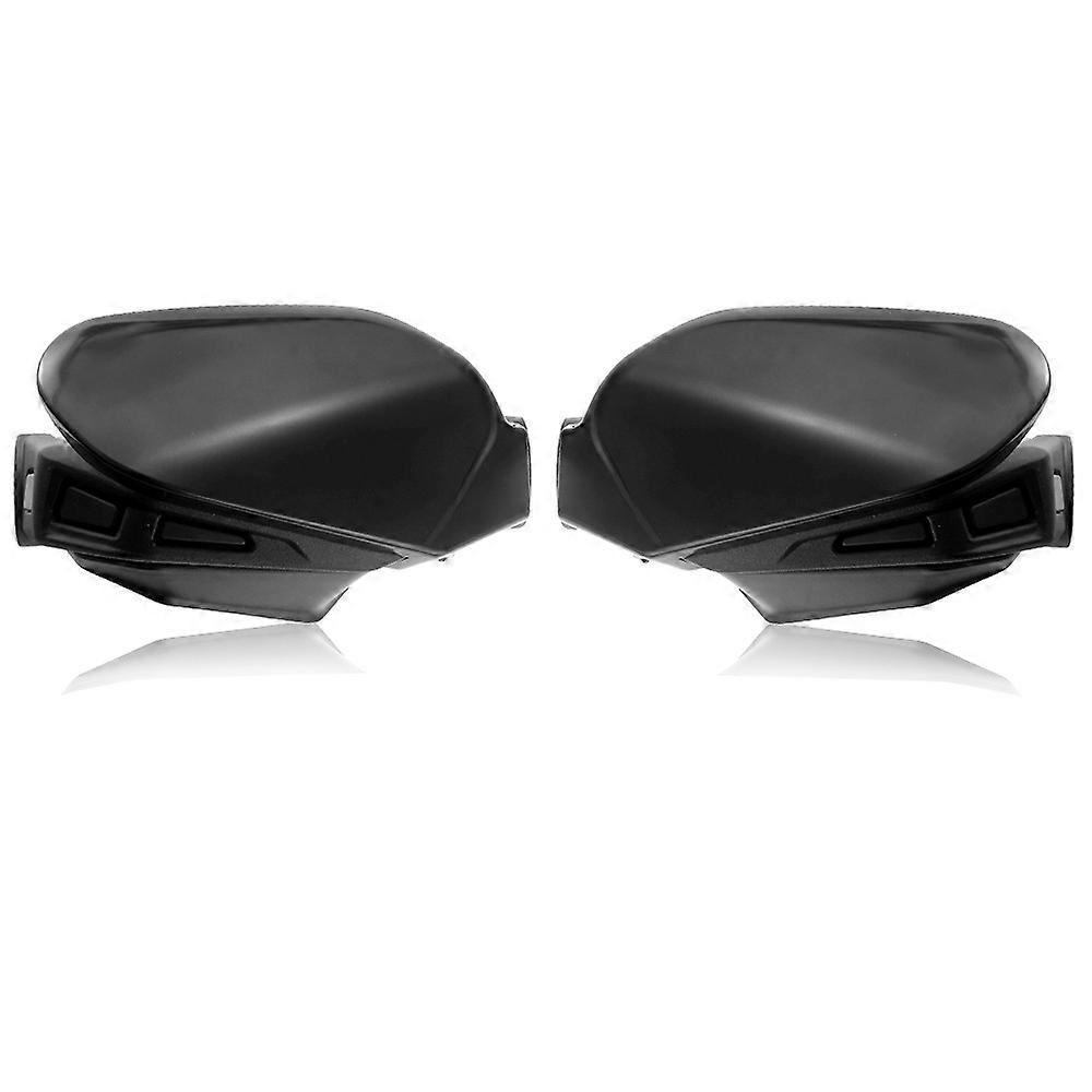 1 Pair Motorcycle Handguards Hand Guard Handlebar Protector Plastics Wind Deflector Windshield Compa