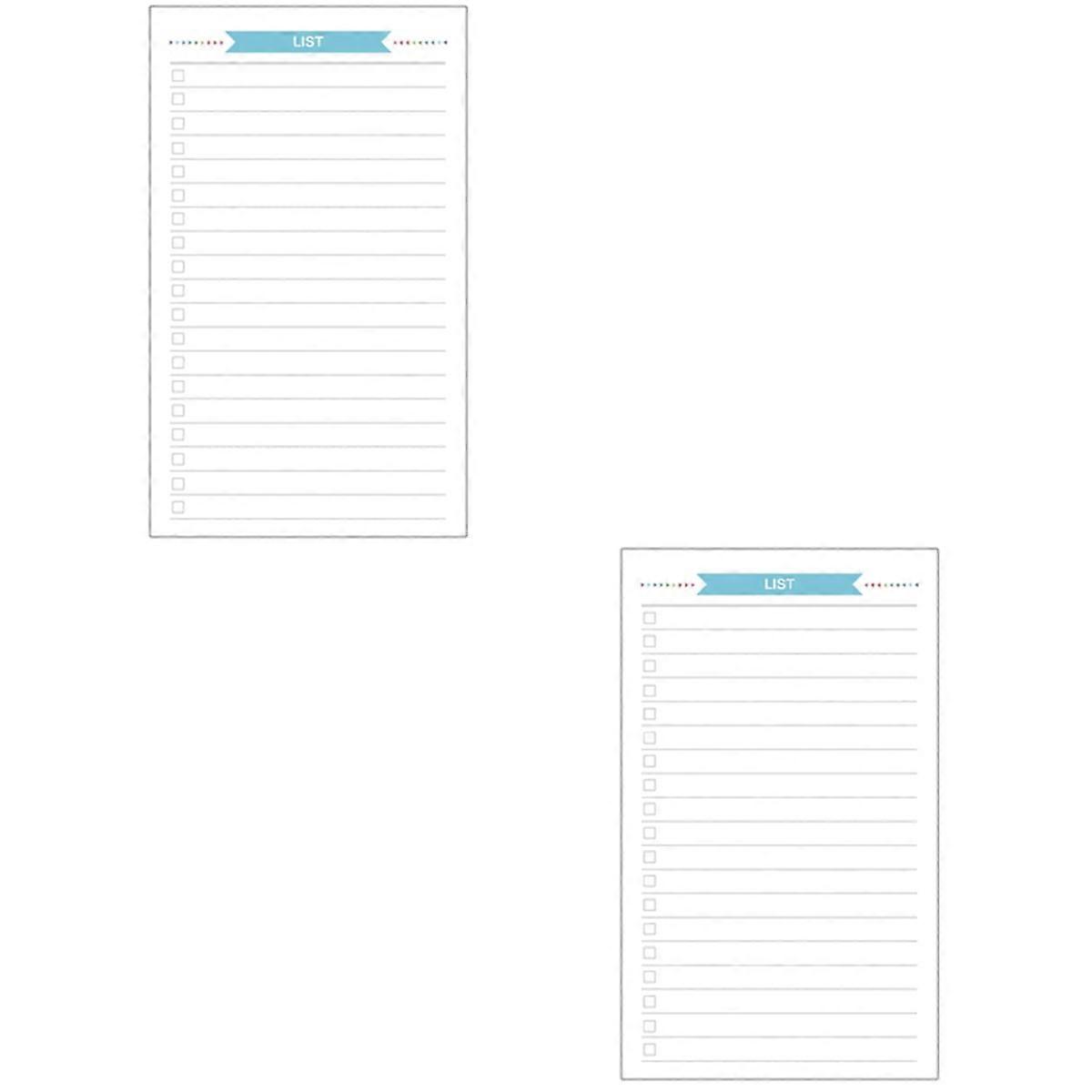 80 Sheets Size 6-Hole Paper Refills For Notebook Planner Journal Dairy (TODO Diary)