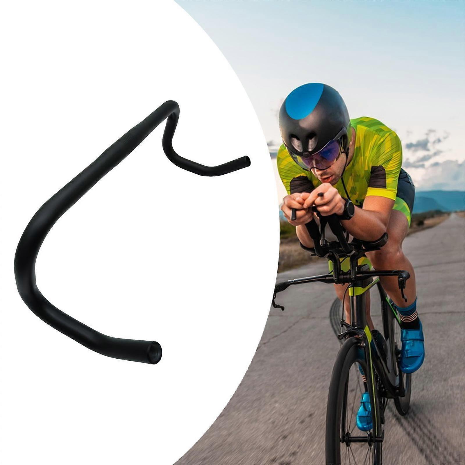 Road Bike Bar Race Accessory, Lightweight Component Drop Handlebar, Curved Bikes Handlebar