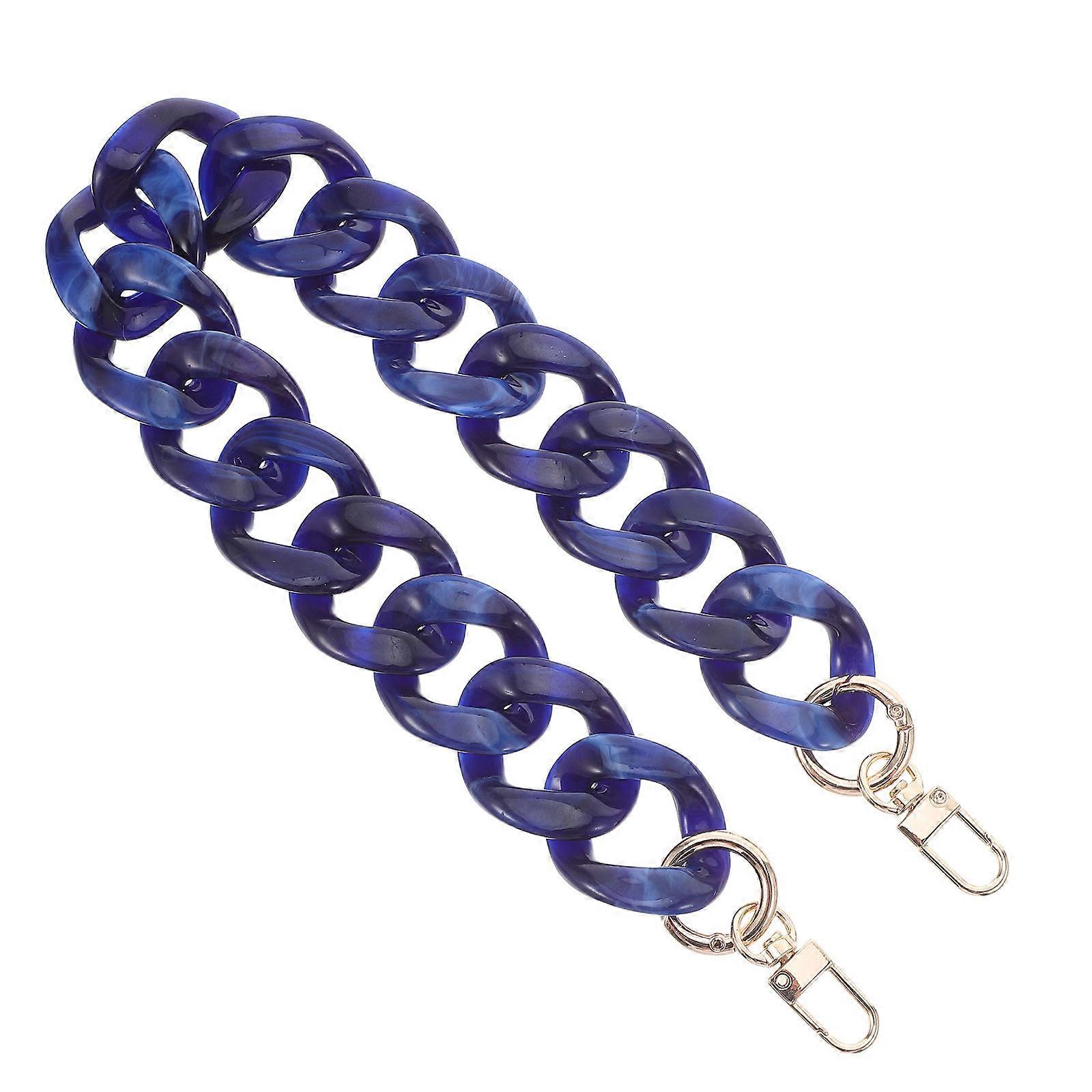 Acrylic Purse Chain Strap for Clutch Decoration Lightweight Durable