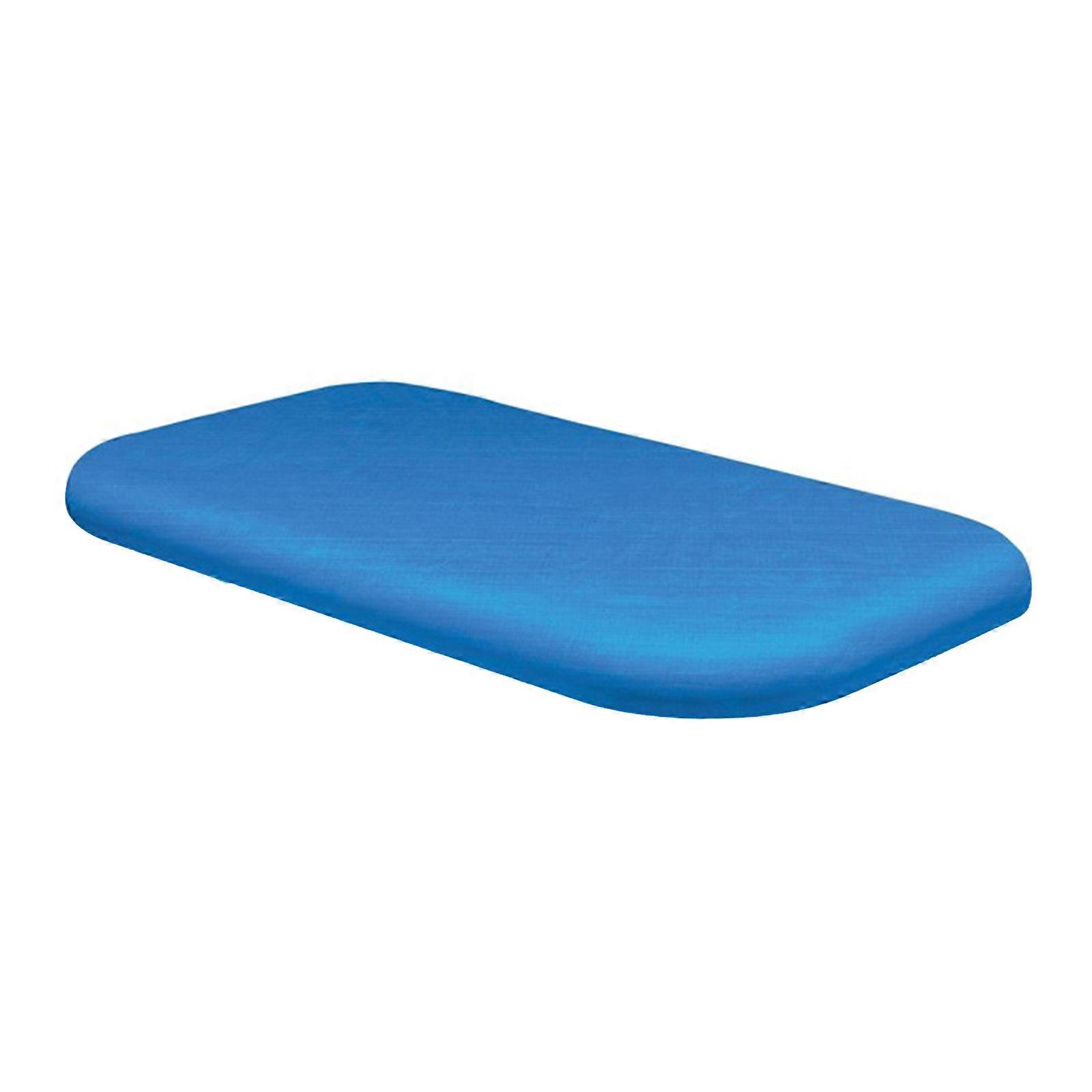 Heavy Duty Swimming Pool Cover Breathable Easy Installation Rectangular Inflatable Pool Cover Pool Windproof Rope Multicolor