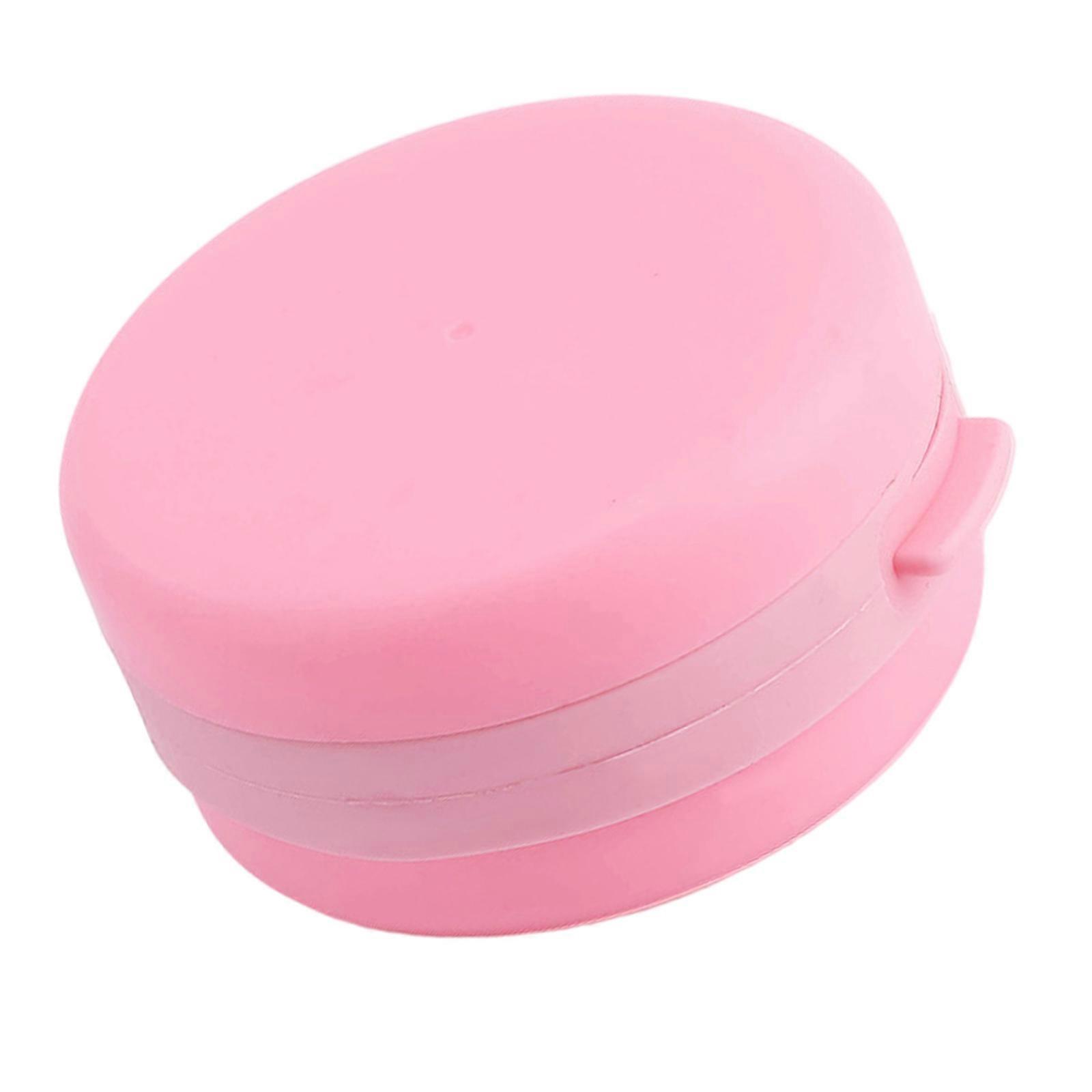 Silicone Body Brush For Bath Time Massage Deep Pore Cleansing And Scalp Relaxation Non Slip Multi Functional  Pink 8.5x8.5cm