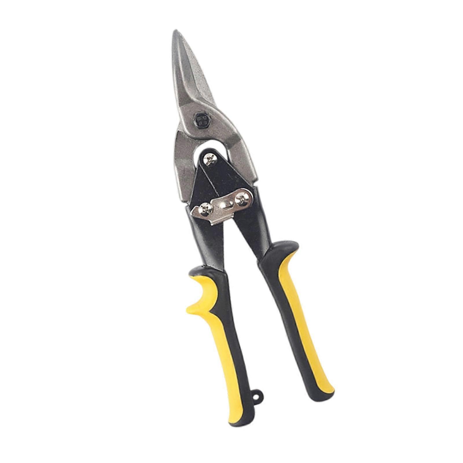 Strong Double Direction Metal Shears Ergonomic Not Slip Pulls Safety Lock Mechanism Multicolor