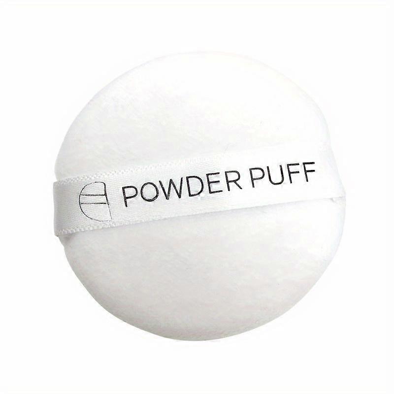 1PC Makeup with A Puff for Foundation Application - Portable and Reusable Sponge for Liquid, Cream, and Powder - Round Powder Puff for Perfe