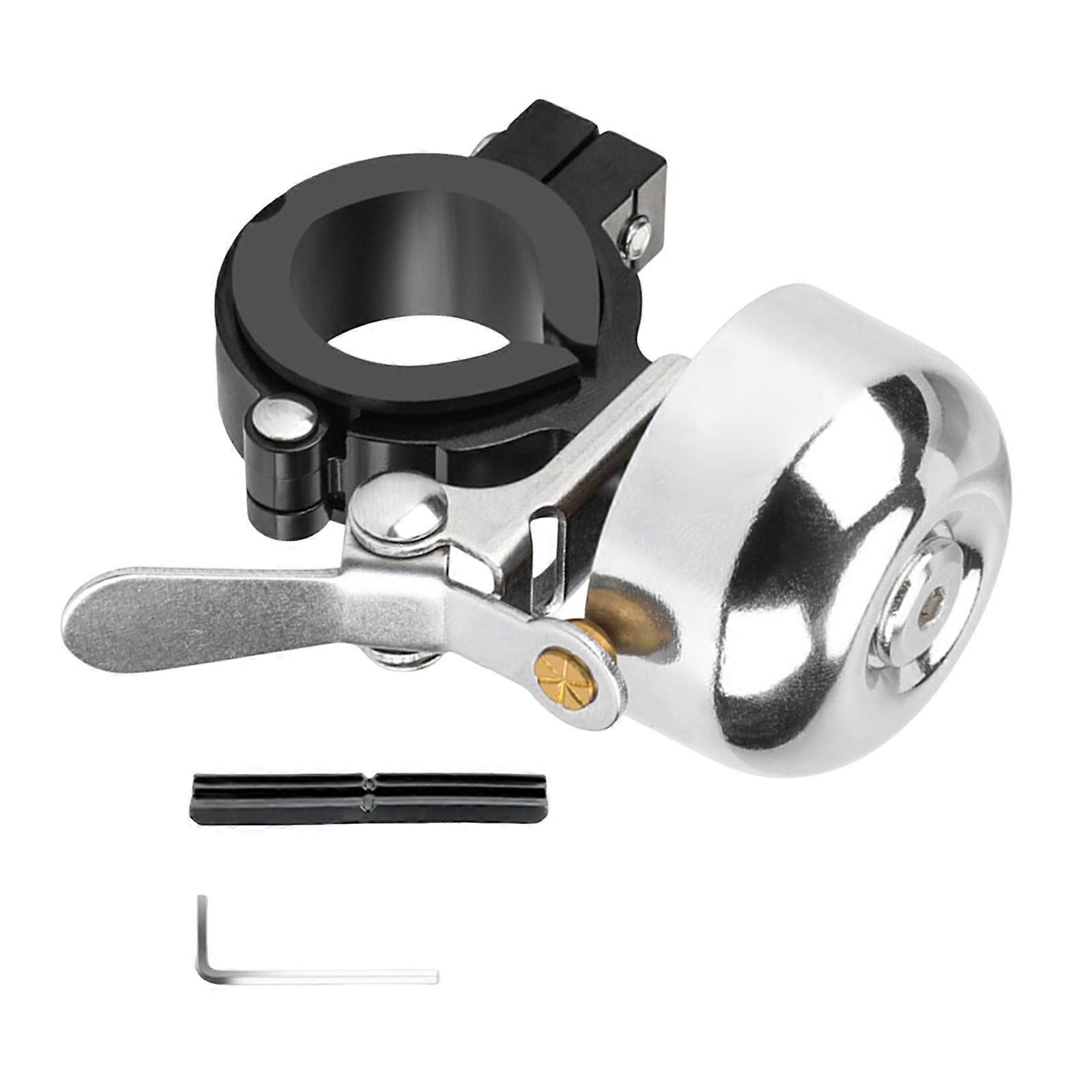 Expert Cycle Toll All Metal Structure Strengthened Sound Projection Tool Complimentary Installation For Standard Handlebars  silver