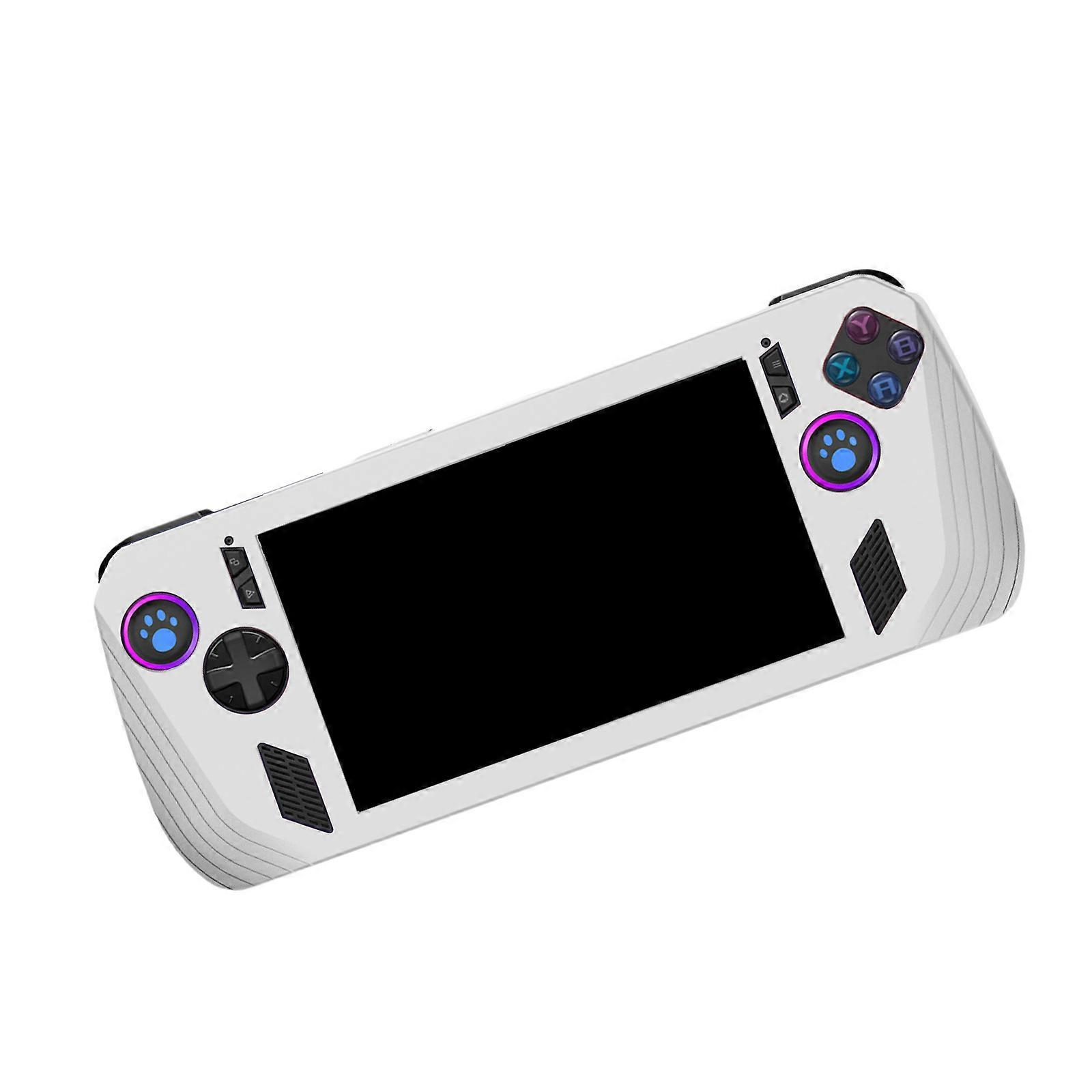 Game Host Case for Rog Protective Cover Case Game Console Silicone Case Shockproof Housing Cover  White