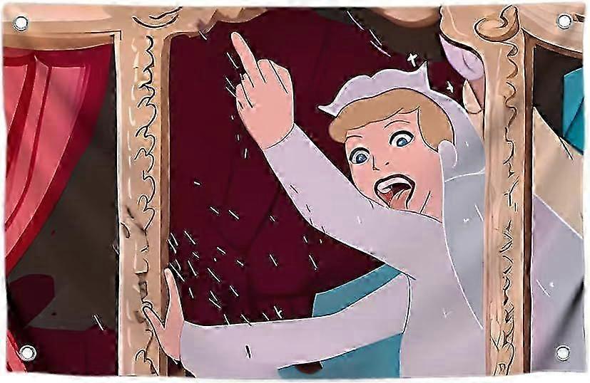 Single Sided Flag - Cool Flag Expressing Protest or Defiance Mode A-4231