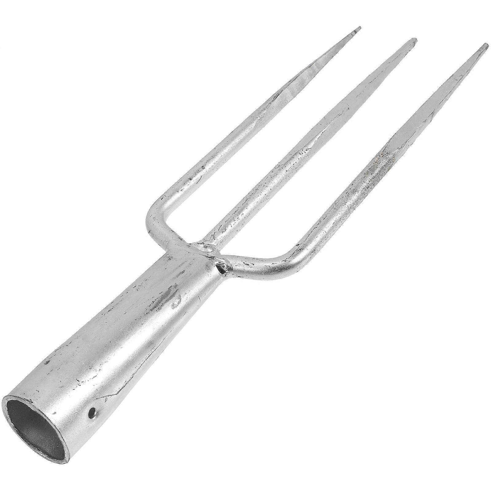 Gardening Forks Multi-Use Fork Tip Fishing Tool Practical Gardening Weeder Fork 30.00X8.00X3.50Cm Iron Weeding 1Pcs