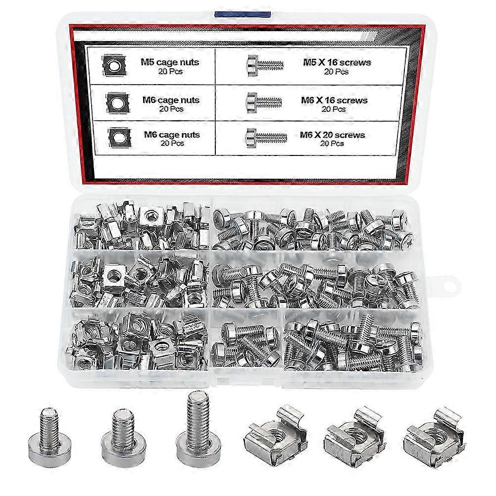 Computer Screws Computer Rack Rack Mount Screws Server Rack Cage Nuts Cabinet Screws