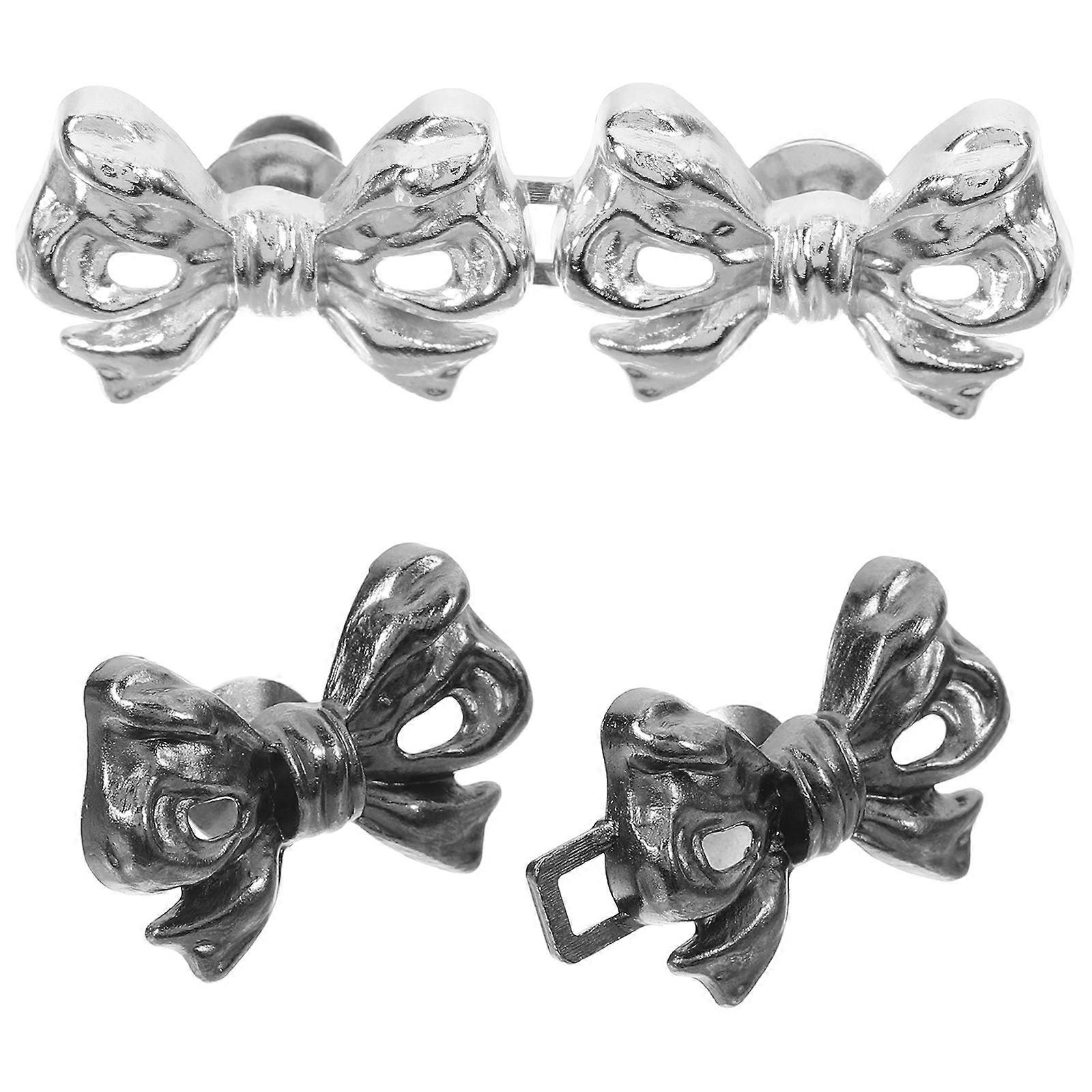 Waist Belt Button Expansion Waist Button Assorted Color For Jeans Sleeves 2Pairs