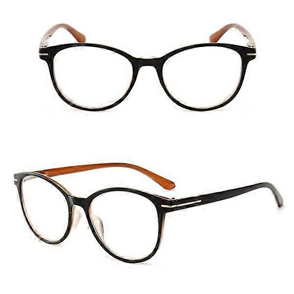 Vintage Stylish Reading Glasses Brown