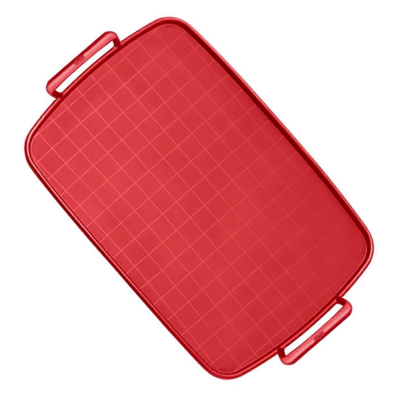 Silicone Baking Tray Non Stick Heat Resistant with Handles for Oven Microwave Cookie Pan