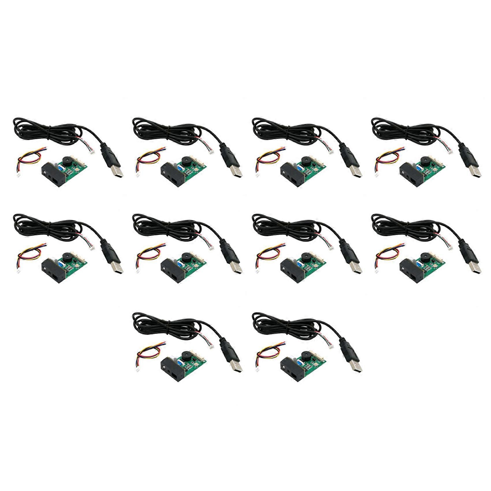 10X GM67 1D/2D USB UART Barcode-Scanner-QR-Code-Scanner-Modul-Leser