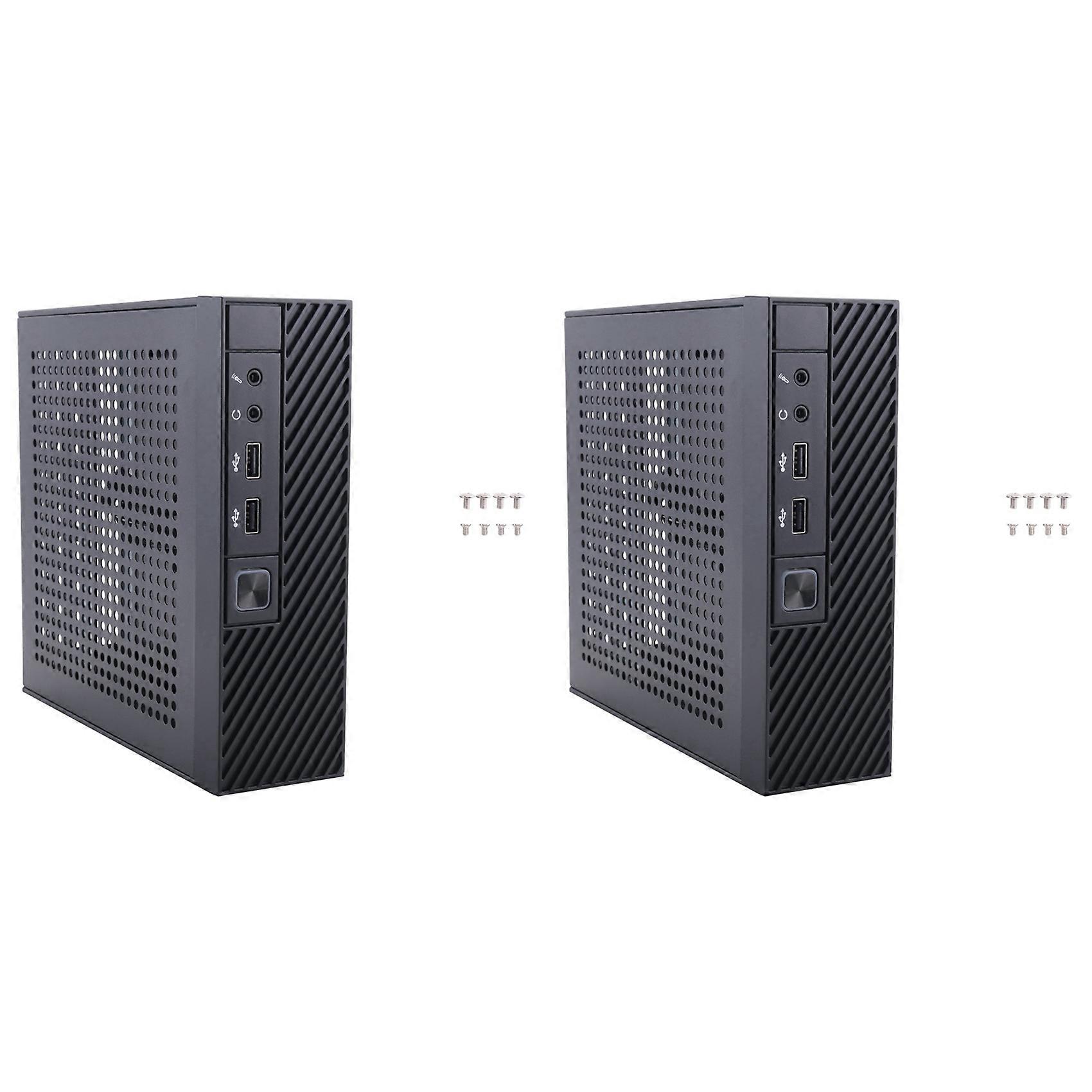 2X ITX Computer Case M06 Mini Desktop Case HTPC Case Industrial Control Case