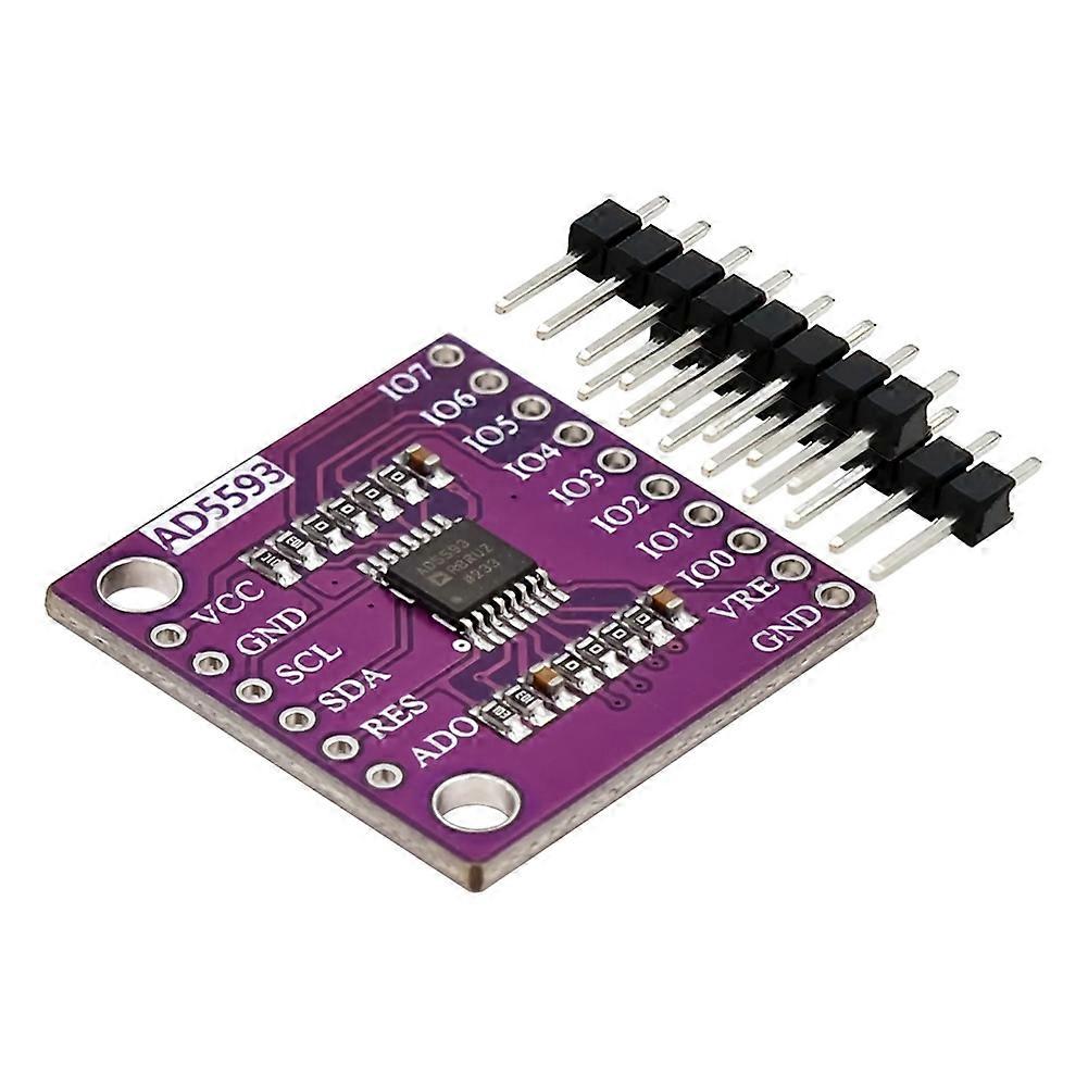 8-Channel AD5593 Converter ADC/DAC Configurable 12-Bit Analog-to-Digital Converter