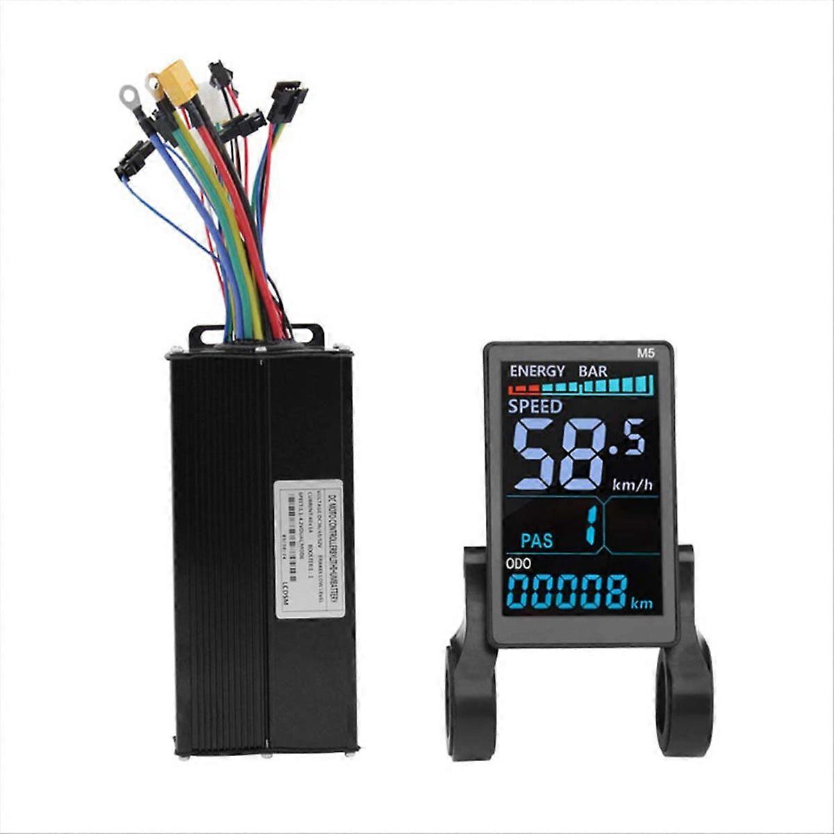 Electric Scooter 36V 48V 40A 3 Model Controller M5 Color LCD Display
