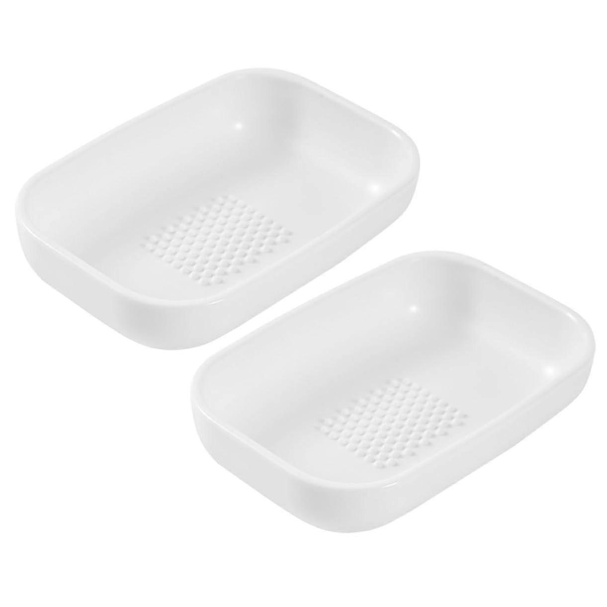 2pcs Garlic Ginger Grater Handheld Grinder Tool Efficient Manual Kitchen Use for Vegetables