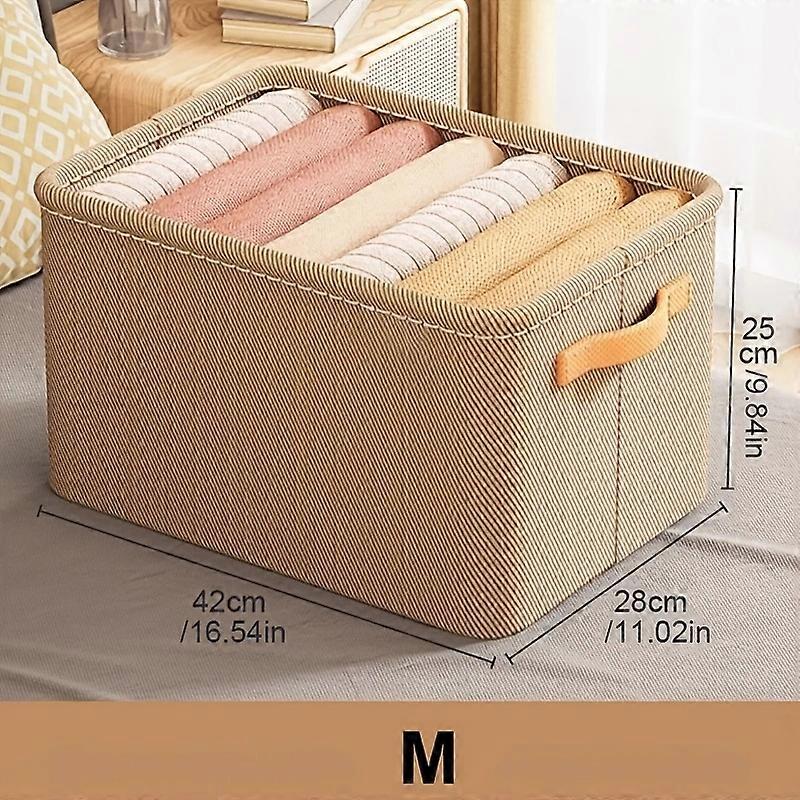Closet Organizers and Storage Bins Large, Organizer Storage Baskets, Storage Containers for Organizing Changing Table Bookshelf
