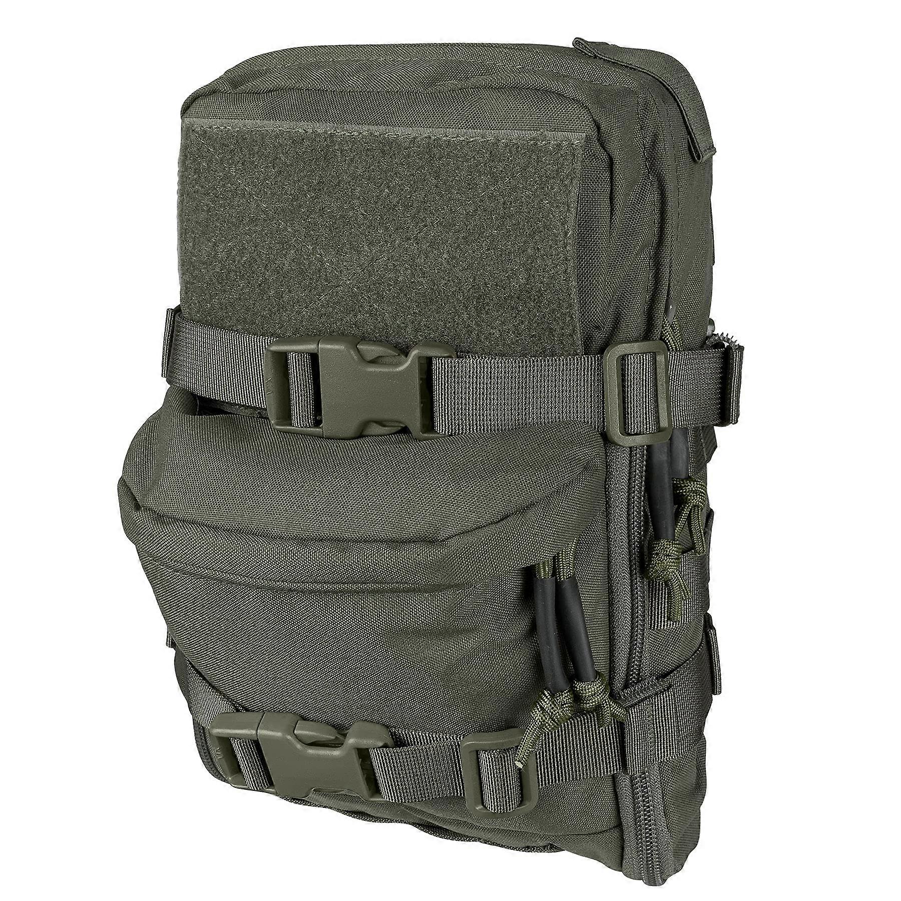 Tactical Hydration Pack 3L MOLLE System Compatible Military Water Bladder Carrier Ranger Green