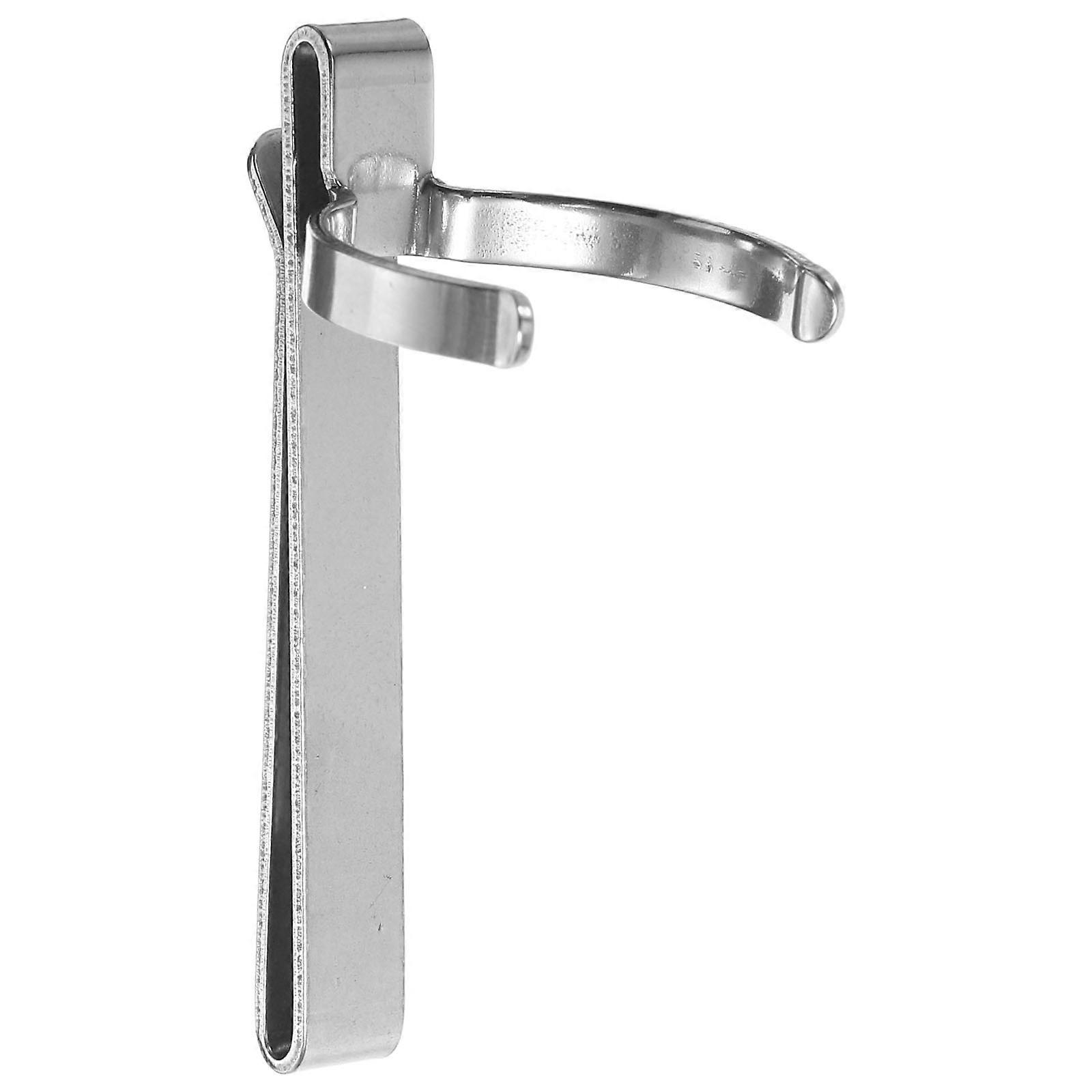 Clip de cinturón de acero inoxidable para linternas, soporte resistente, compatible con M21B