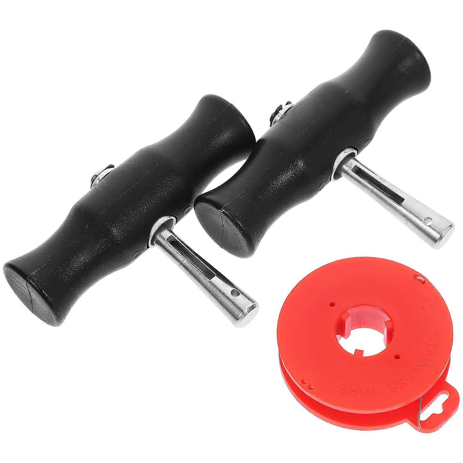 Windshield Removal Tool Kit for Car Use Durable Iron and ABS Material Multi Color 1 Set