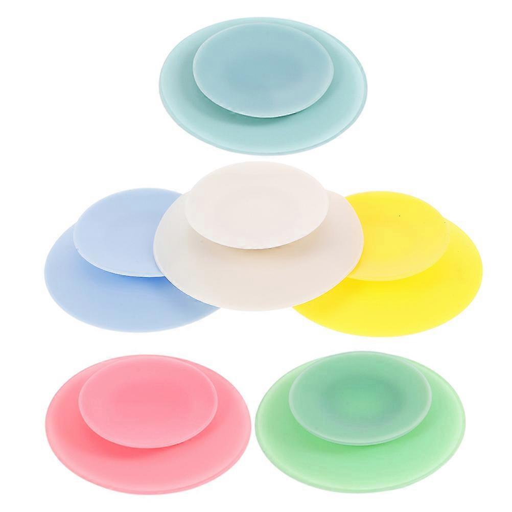 Silicone Suction Pads for Shoes Use 6Pcs Double Sided Tableware Suckers Set
