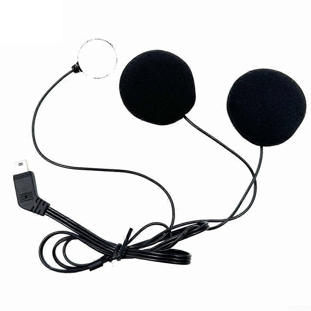 Motorcycle Bluetooth Headset with Helmet Speakers for Cardo Edge, Noise Reduction Mic, Weatherproof