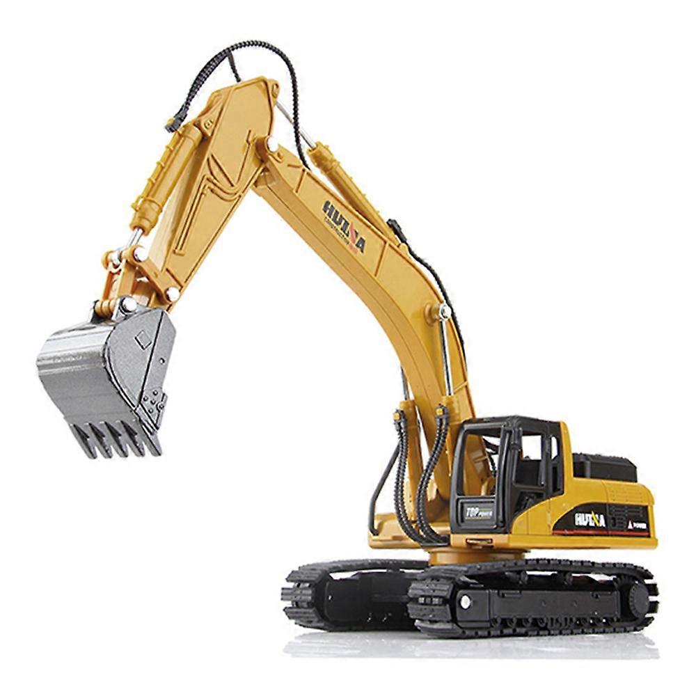 Jouets en alliage de haute Simulation, ��chelle 1/50, motif moul�� sous pression, chargeur hydraulique Navvy, Bulldozer, ing��nierie, voiture d
