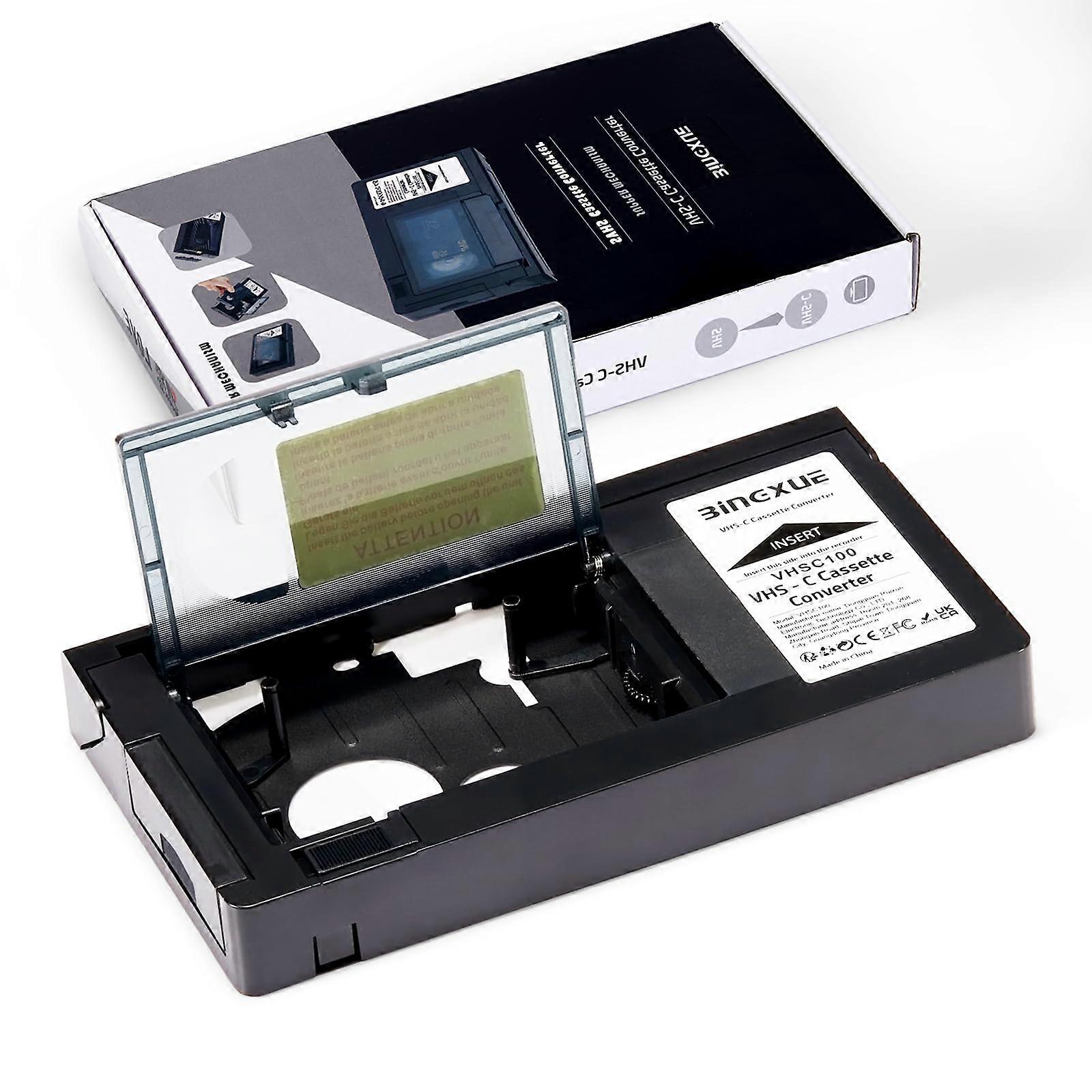 Motorized VHSC to VHS Adapter 12mm Converter for Camcorders and VCR Players Digital Transfer