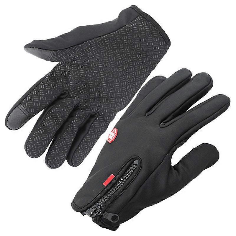 Fleece Gloves Touch Screen Winter Gloves for Keeping Hands Warm L