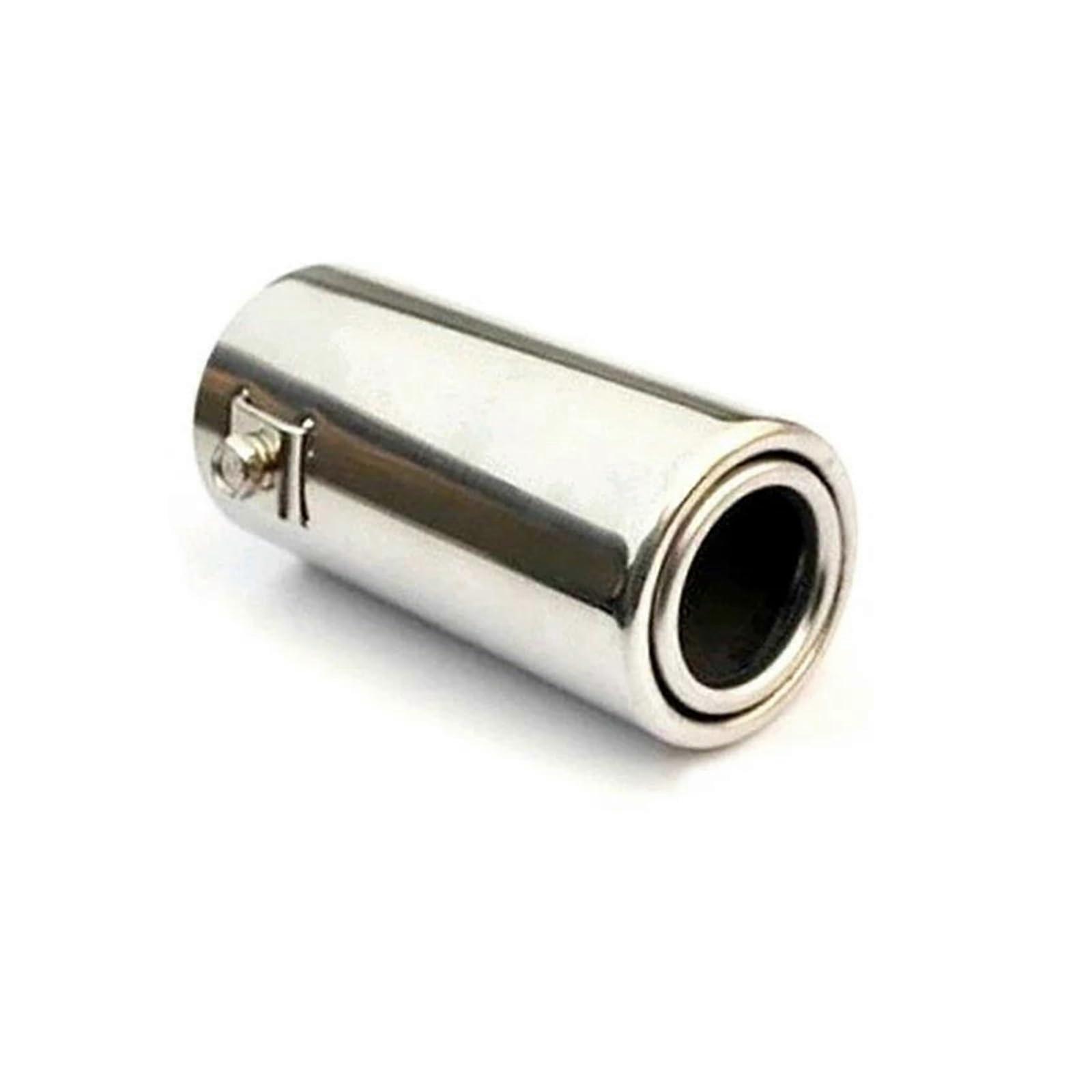 Universal Stainless Steel Car Exhaust Tip, Rust Resistant Rear Tailpipe Muffler Replacement