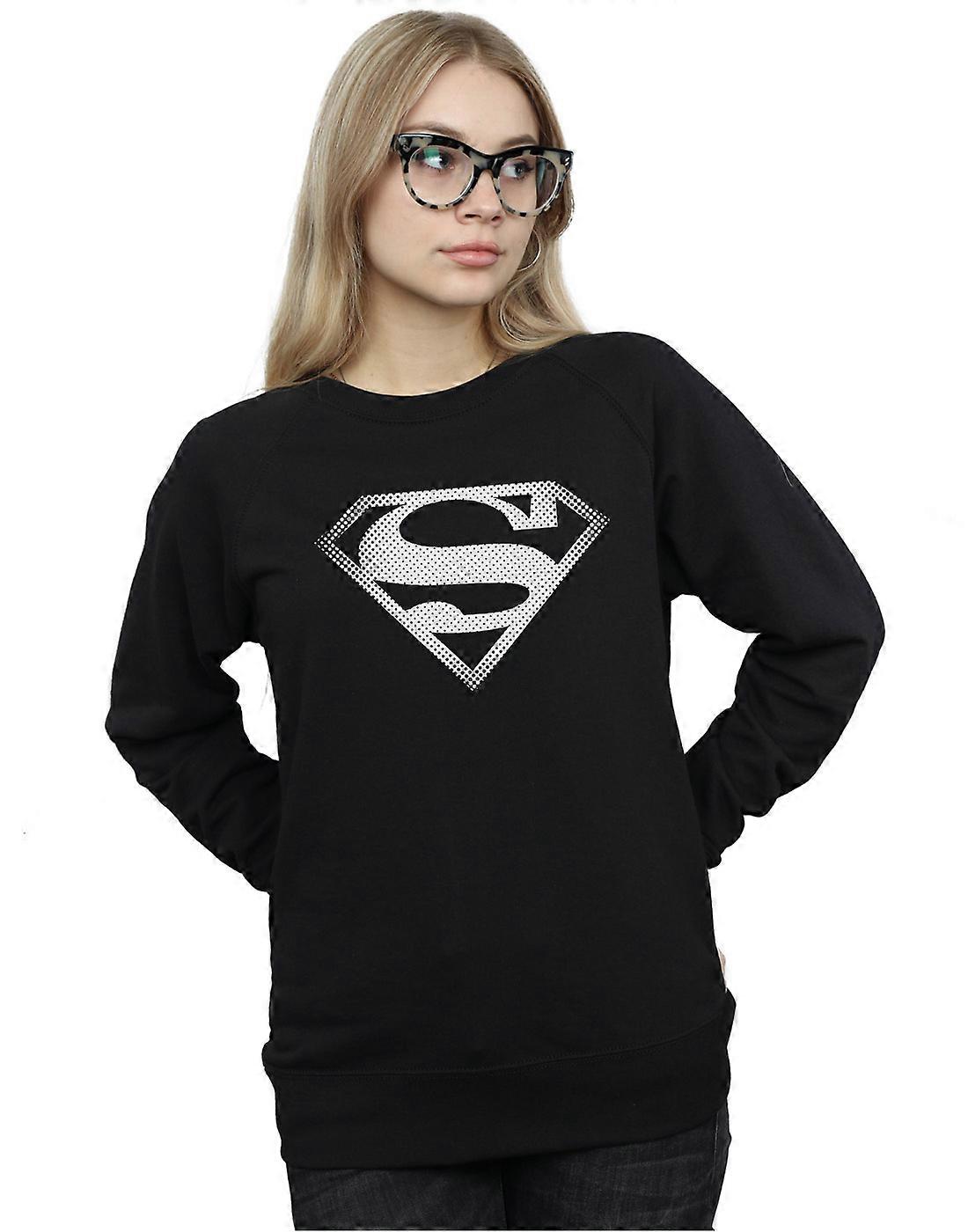 DC Comics Women's Superman Spot Logo Sweatshirt