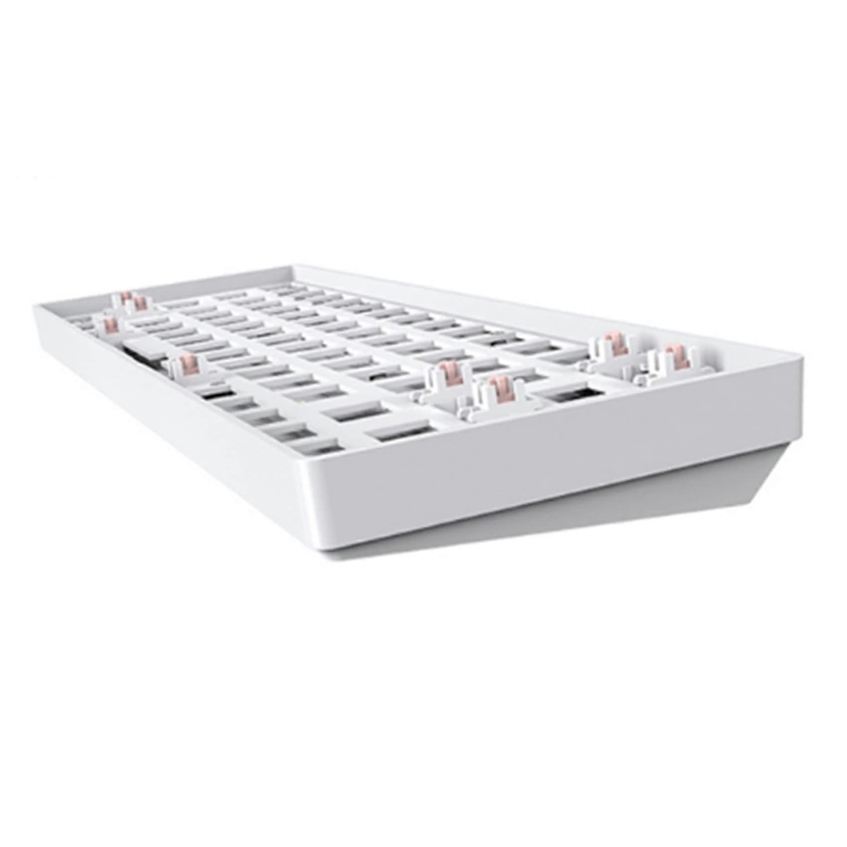 Wireless Mechanical Keyboard 68 Keys HotSwap Switch Dual Mode Bluetooth 5.0 White Kit