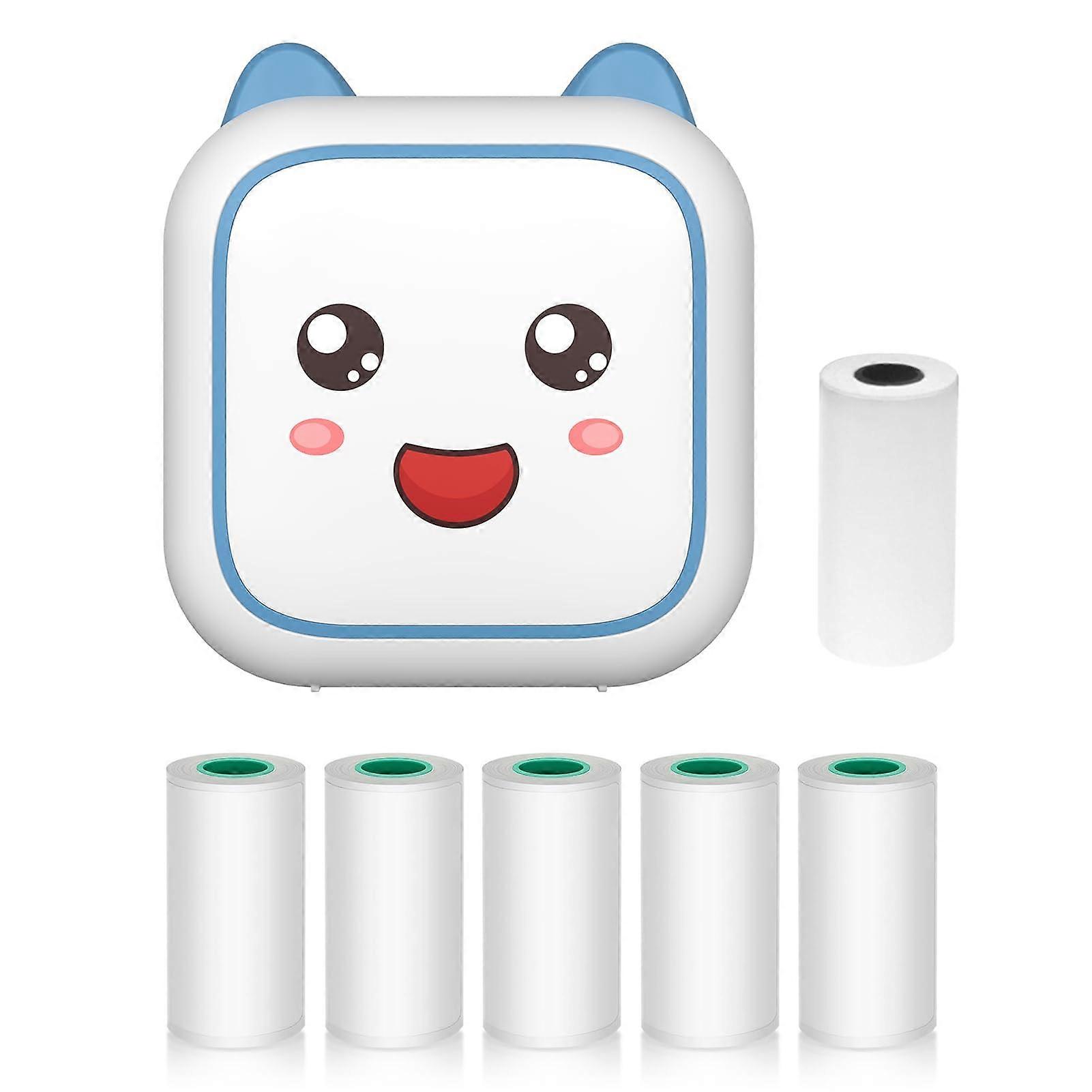 Portable Photo Printer with Bluetooth Wireless Printing, Inkless 57mm Thermal, 200dpi, GR3