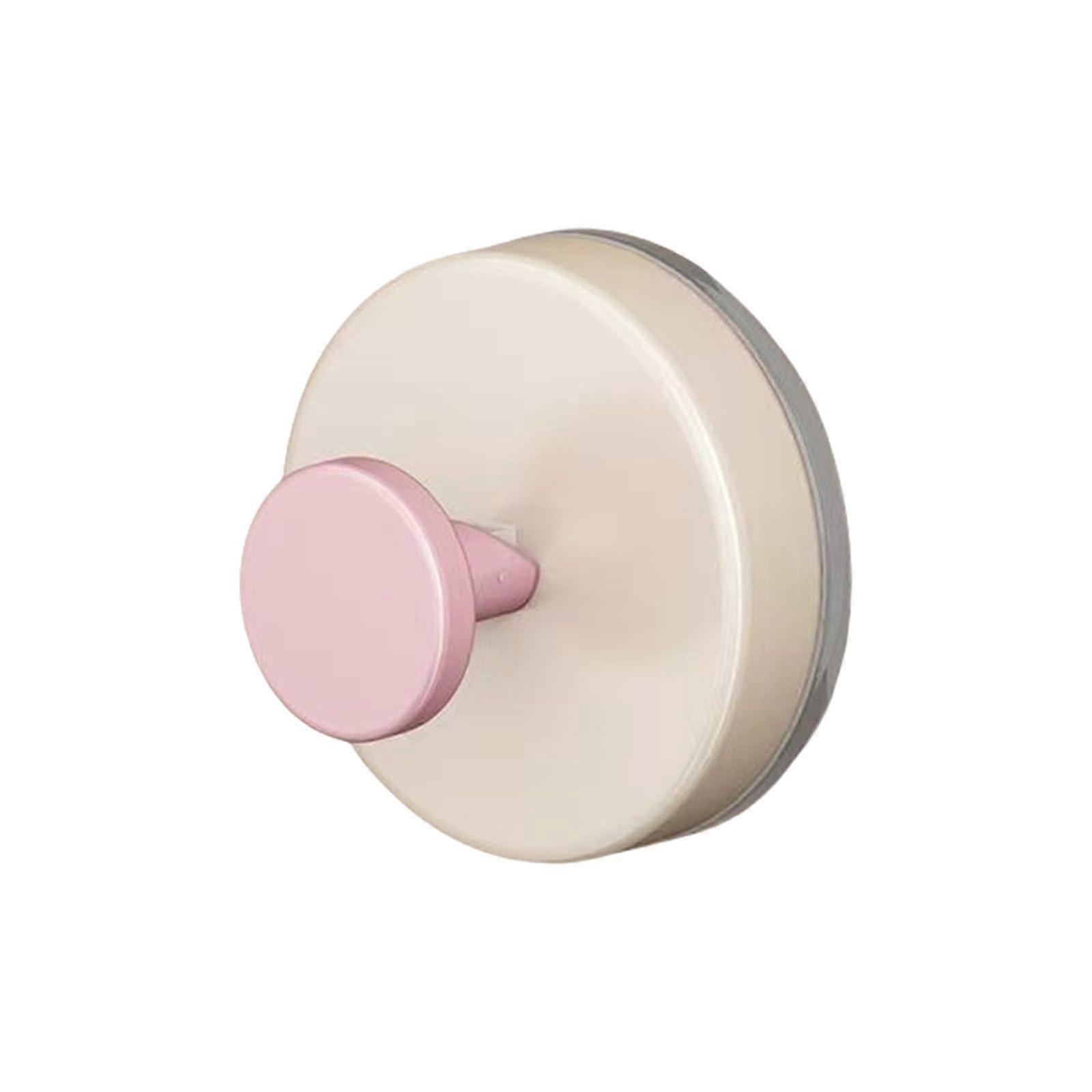 Strong Adhesive Bathroom Suction Hook No Drill Wall Mounted Towel Robe Clothes Holder