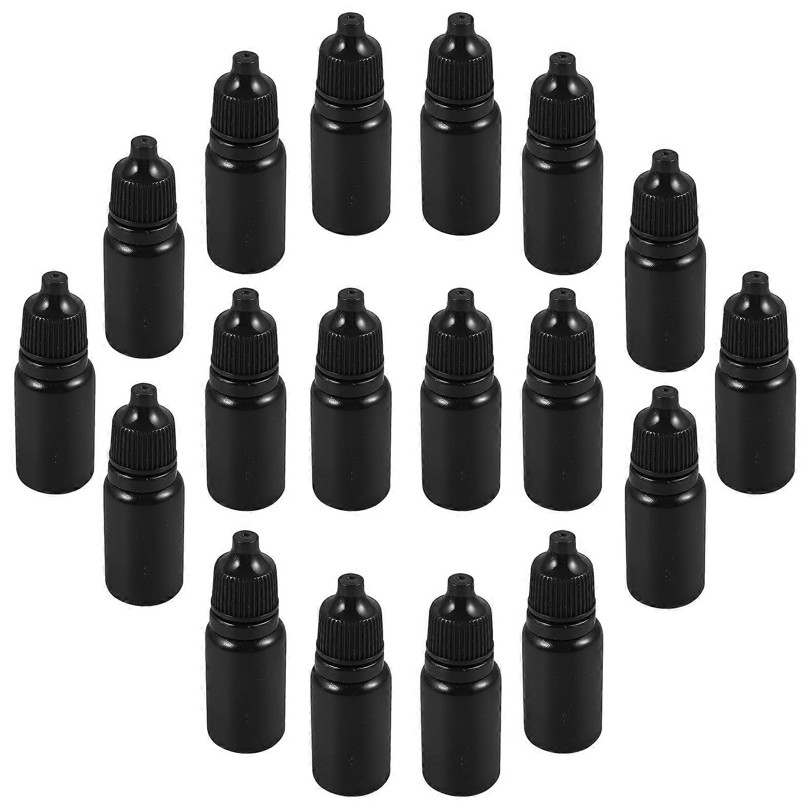 Plastic Eye Dropper Bottles for Liquid Dispensing 72Pcs Pack