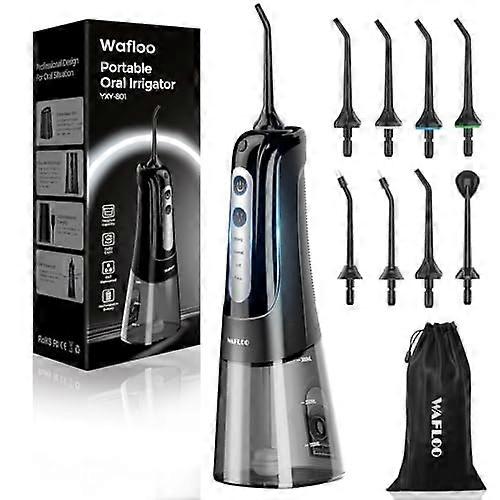 Cordless Water Flosser for Teeth with 5 Modes and 6 Tips, Adjustable Water Flow