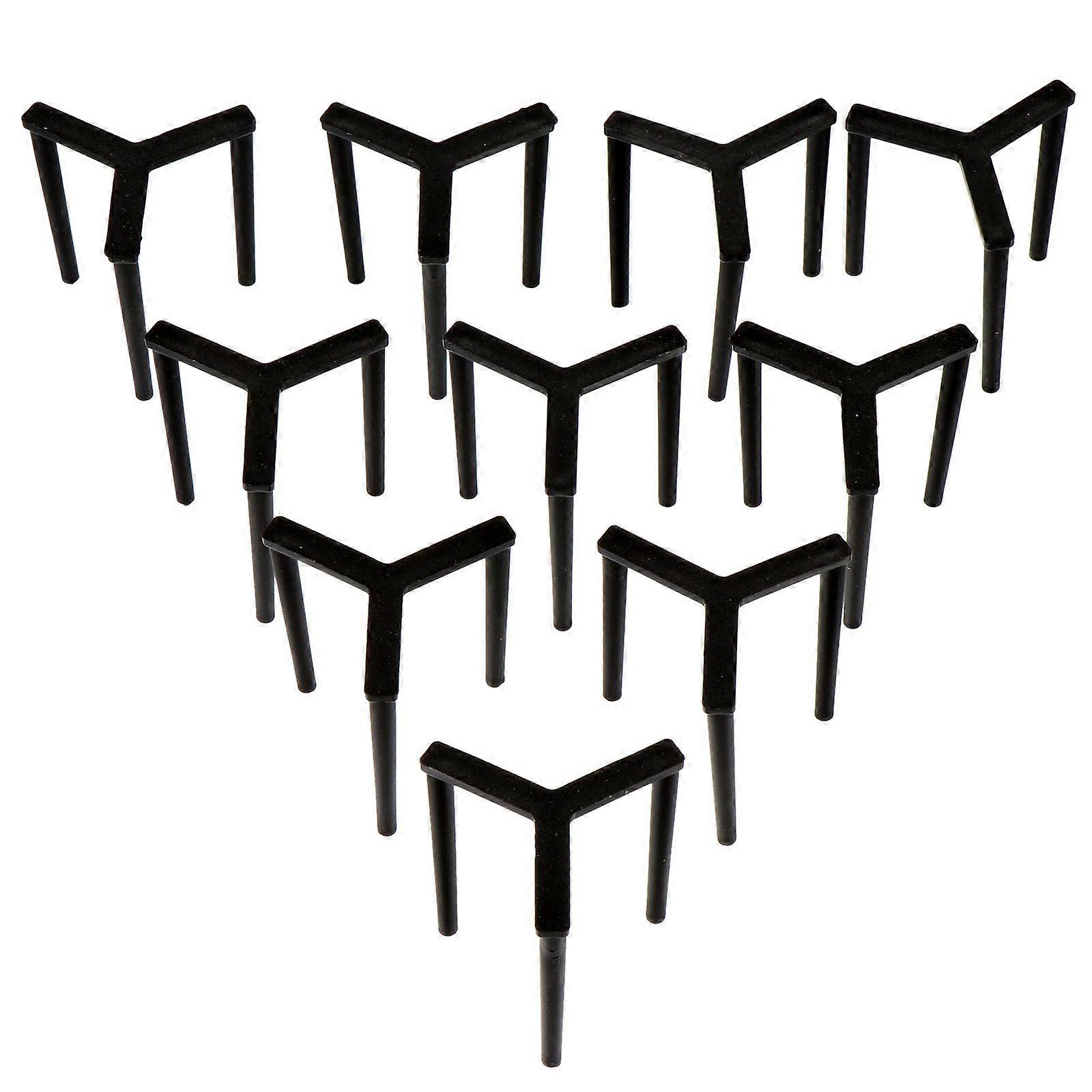 100Pcs Pizza Saver Stand Pizza Packing Tripod Stack Fixing Rack Pizza Holder