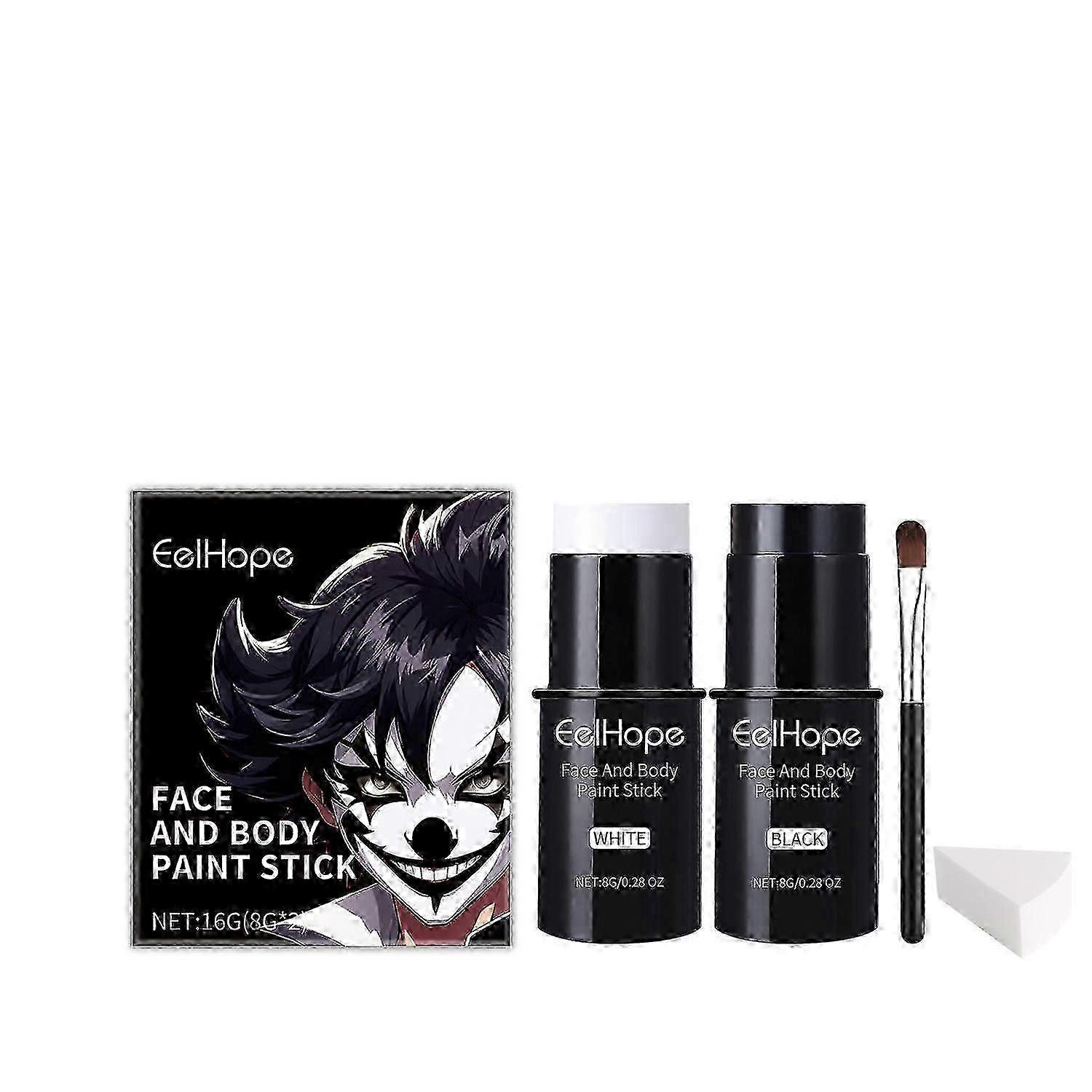 Face Stick,body Paints Foundation For Joker Costume