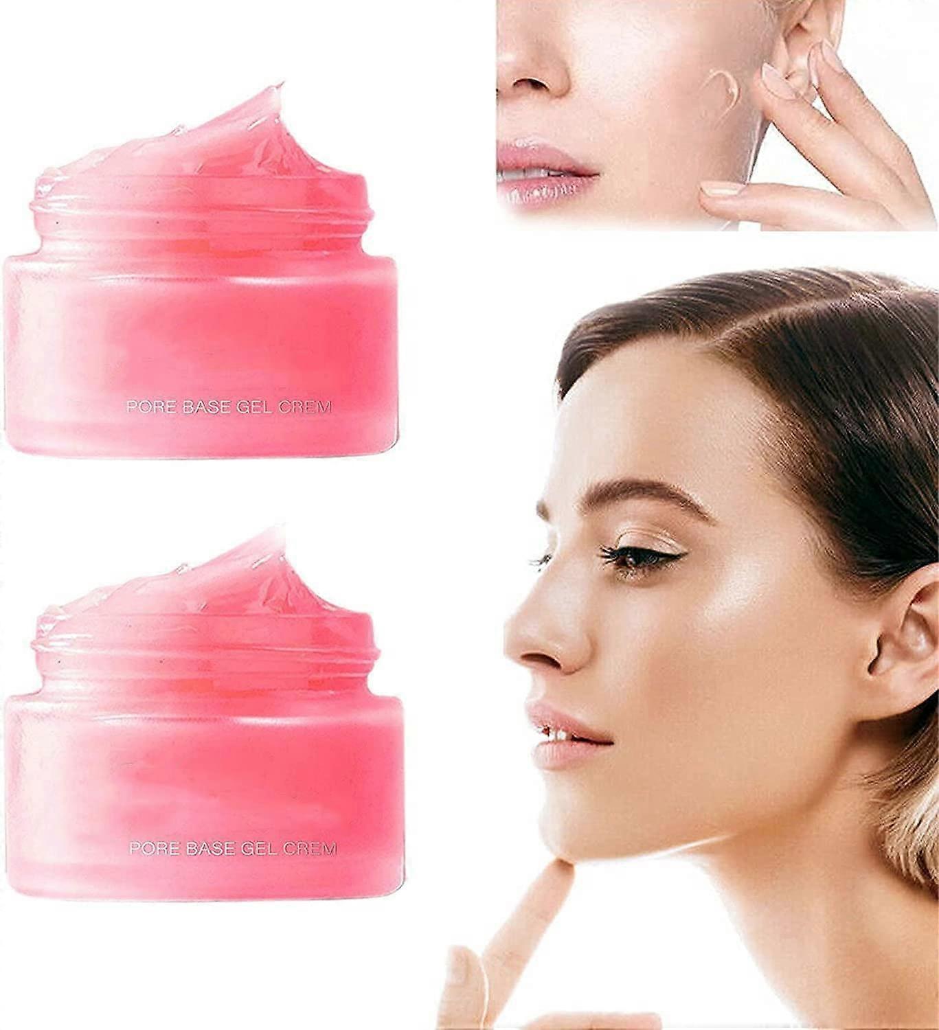 Face Primer Pore Minimizer Hydrating Matte Oil Control Base for Smooth Coverage 2PC