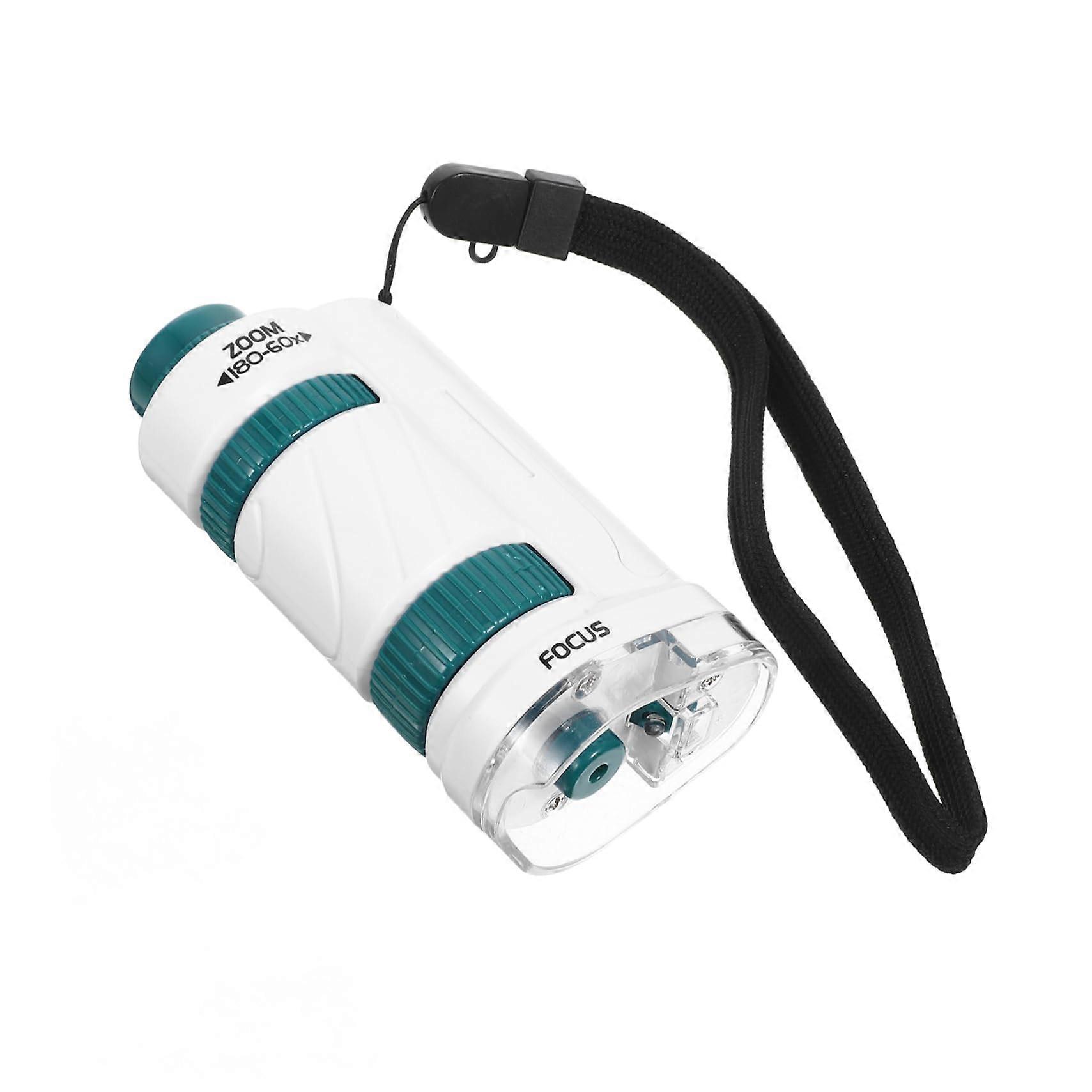 Pocket Microscope with Clear Viewing and Ergonomic Grip for Students Science Exploration Gift Set