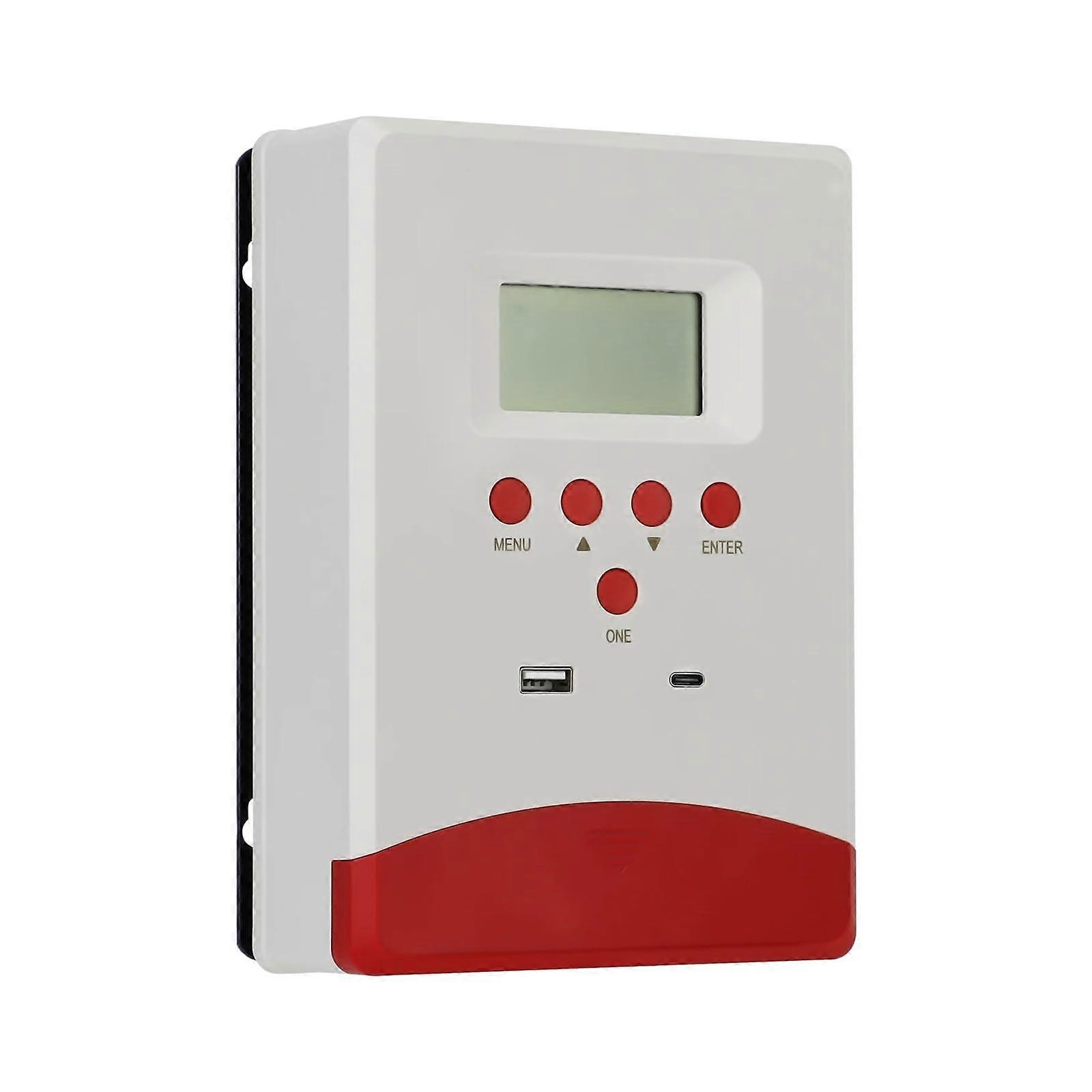 20A MPPT Solar Charge Controller 12V 24V 100VDC LCD Display  Efficiency Panel Regulator