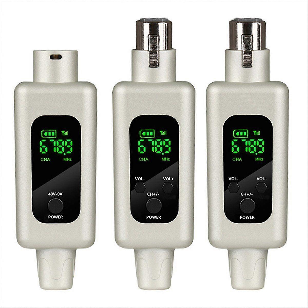 2.4G Wireless Microphone Converter UHF Transmitter XLR Transmitter A