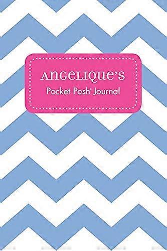 Journal chic de poche d'Angelique, Chevron