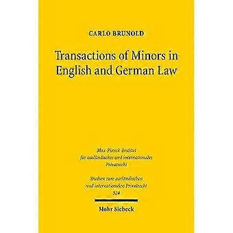 Transacties van minderjarigen in Engels en Duits recht (Studien zum ausländischen und internationalen Privatrecht)