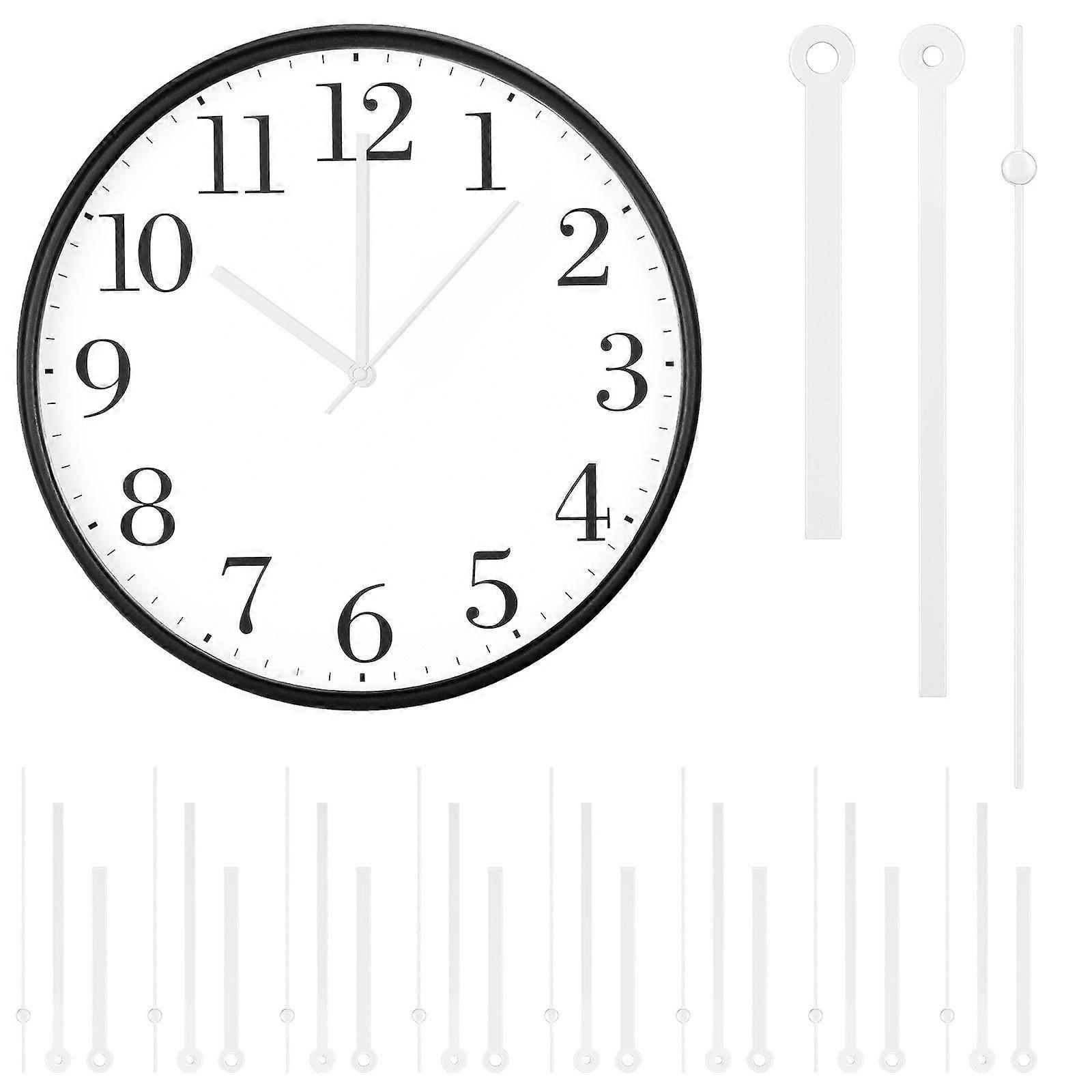 10 Sets Clock Hands Professional DIY Wall Clock Hands Replacement Clock Accessories