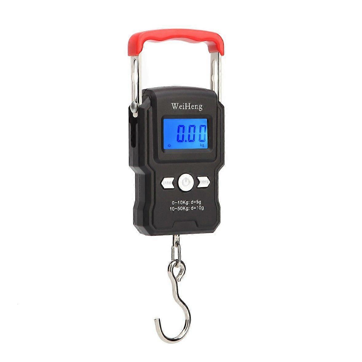Hanging Hook Scale, Double Precision, LCD Screen Backlight, 50Kg / 5G