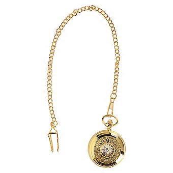Característica: 1. Mecánico: Nuestro reloj de bolsillo cuenta con un exclusivo mecanismo mecánico de cuerda manual que requiere