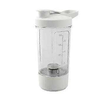 USB Rechargeable Portable Electric Protein Shake Bottle - 450ml Multipurpose Blender Mixer Cup for Fitness